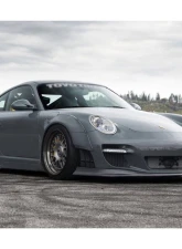 Carbonado Full Wide Body Kit for 2009-2012 Porsche 911 997.2 Turbo S 4S FRP & PCF                                     - 9318LB-FB-FBK - Image 13