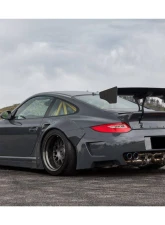 Carbonado Full Wide Body Kit for 2009-2012 Porsche 911 997.2 Turbo S 4S FRP & PCF                                     - 9318LB-FB-FBK - Image 10