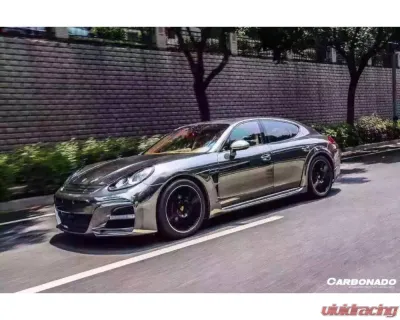 Carbonado FRP WD Style Wide Full Body Kit for 2014-2016 Porsche Panamera 970.2 - 9319WD-FB-FBK