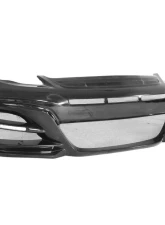 Carbonado Carbonado FRP WD Style Front Bumper with LED Lights for Porsche Panamera 2013-2016                                     - 9319WD-FB - Image 2