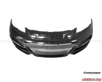 Carbonado Carbonado FRP WD Style Front Bumper with LED Lights for Porsche Panamera 2013-2016 - 9319WD-FB