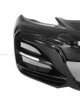 Carbonado Carbonado FRP WD Style Front Bumper with LED Lights for Porsche Panamera 2013-2016                                     - 9319WD-FB - Image 5