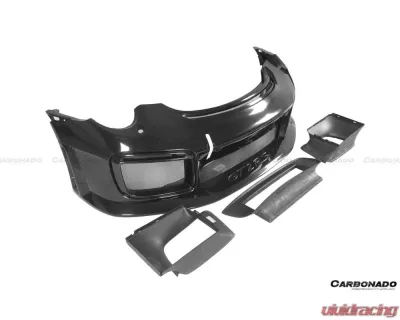 Carbonado DryPCF GT2RS Style Front Bumper & Fender Set for 2013-2019 Porsche 991 Turbo & S - DryPCF9320GT2-FB-SET