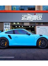 Carbonado DryPCF GT2RS Style Front Bumper & Fender Set for 2013-2019 Porsche 991 Turbo & S                                     - DryPCF9320GT2-FB-SET - Image 12