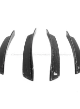 Carbonado DryPCF GT2RS Style Front Bumper & Fender Set for 2013-2019 Porsche 991 Turbo & S                                     - DryPCF9320GT2-FB-SET - Image 6