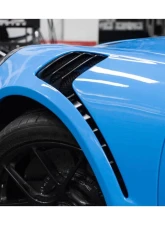 Carbonado DryPCF GT2RS Style Front Bumper & Fender Set for 2013-2019 Porsche 991 Turbo & S                                     - DryPCF9320GT2-FB-SET - Image 7