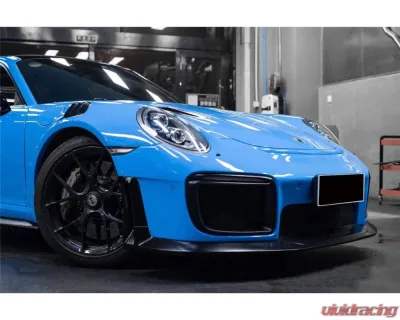 Carbonado DryPCF GT2RS Style Front Bumper & Fender Set for 2013-2019 Porsche 991 Turbo & S - DryPCF9320GT2-FB-SET