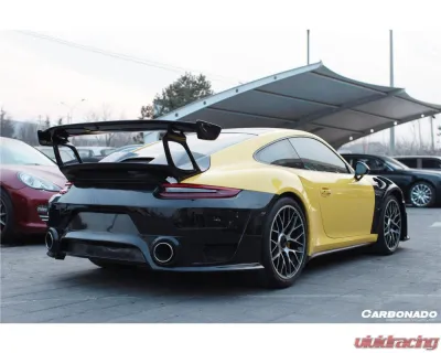 Carbonado DryPCF9320GT2 Full Body Kit for 2013-2019 Porsche 991 Turbo & S GT2RS Style - DryPCF9320GT2 Full Kit