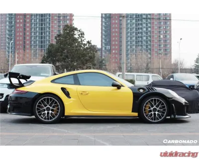 Carbonado DryPCF9320GT2 Full Body Kit for 2013-2019 Porsche 991 Turbo & S GT2RS Style - DryPCF9320GT2 Full Kit