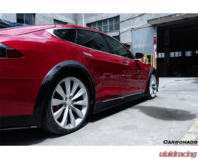 Carbonado Carbon Fiber Full Kit for Tesla Model S 2012-2015 - FGPCF9401RZS - FGPCF9401RZS FULL KIT