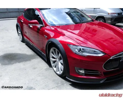 Carbonado Carbon Fiber Full Kit for Tesla Model S 2012-2015 - FGPCF9401RZS - FGPCF9401RZS FULL KIT