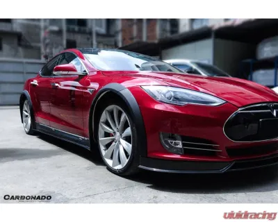 Carbonado Carbon Fiber Full Kit for Tesla Model S 2012-2015 - FGPCF9401RZS - FGPCF9401RZS FULL KIT