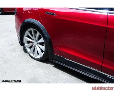 Carbonado Carbon Fiber Full Kit for Tesla Model S 2012-2015 - FGPCF9401RZS - FGPCF9401RZS FULL KIT