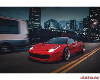 Ferrari 458 Coupe & Spyder 2010-2015 Carbonado DryPCF DE Style Aero Full Body Kit - DRYPCF9501LB Full Kit