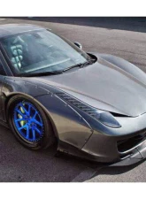 Ferrari 458 Coupe & Spyder 2010-2015 Carbonado DryPCF DE Style Aero Full Body Kit                                     - DRYPCF9501LB Full Kit - Image 14