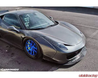 Ferrari 458 Coupe & Spyder 2010-2015 Carbonado DryPCF DE Style Aero Full Body Kit - DRYPCF9501LB Full Kit
