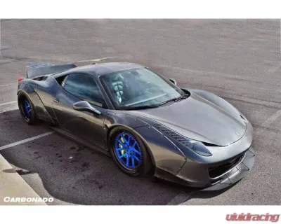 Ferrari 458 Coupe & Spyder 2010-2015 Carbonado DryPCF DE Style Aero Full Body Kit - DRYPCF9501LB Full Kit