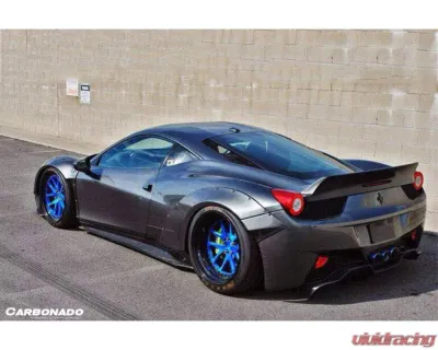 Ferrari 458 Coupe & Spyder 2010-2015 Carbonado DryPCF DE Style Aero Full Body Kit - DRYPCF9501LB Full Kit