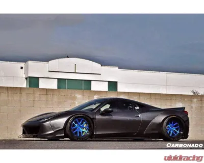 Ferrari 458 Coupe & Spyder 2010-2015 Carbonado DryPCF DE Style Aero Full Body Kit - DRYPCF9501LB Full Kit