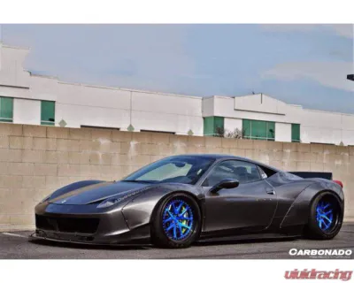 Ferrari 458 Coupe & Spyder 2010-2015 Carbonado DryPCF DE Style Aero Full Body Kit - DRYPCF9501LB Full Kit