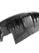 Carbonado FRP VRS Style Rear Bumper w/ Tips Ferrari 458 Italy| Spider 2010-2015                                     - 9501VRS-RB - Image 5