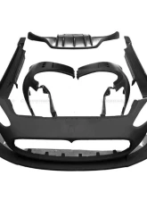 Maserati GranTurismo 2008-2018 Carbonado FRP DC Style Full Body Kit - Part No 9551MC-FB                                     - 9551MC-FB-FBK - Image 20
