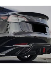 Carbonado ABSCF Turbo Style Wide Body Kit Tesla Model 3 2017-2023                                     - ABSCF-BF-TESLA3-WLK - Image 3