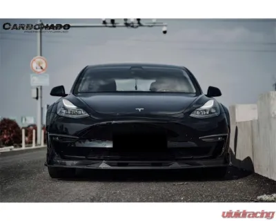 Carbonado ABSCF Turbo Style Wide Body Kit Tesla Model 3 2017-2023 - ABSCF-BF-TESLA3-WLK