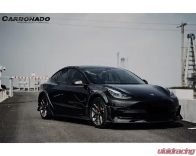 Carbonado ABSCF Turbo Style Wide Body Kit Tesla Model 3 2017-2023 - ABSCF-BF-TESLA3-WLK