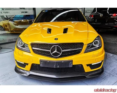 Carbonado CFGCF RZ Style Front Lip Mercedes-Benz C-Class 2012-2014 - BFGCFAF-002