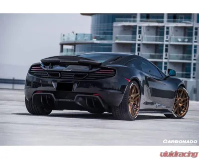 McLaren Carbonado CFRP Blue BKSS Style Trunk Spoiler 650S MP4 12C 2011-2017 - BLUCF8002RZS.SP