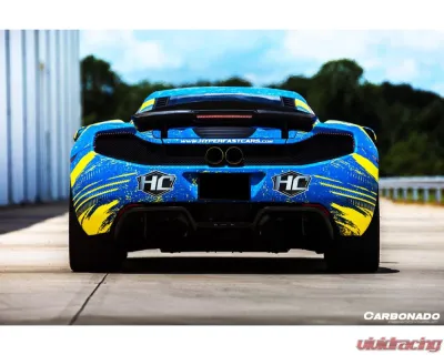 McLaren Carbonado CFRP Blue BKSS Style Trunk Spoiler 650S MP4 12C 2011-2017 - BLUCF8002RZS.SP