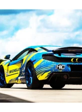 McLaren Carbonado CFRP Blue BKSS Style Trunk Spoiler 650S MP4 12C 2011-2017                                     - BLUCF8002RZS.SP - Image 17