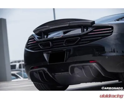 McLaren Carbonado CFRP Blue BKSS Style Trunk Spoiler 650S MP4 12C 2011-2017 - BLUCF8002RZS.SP