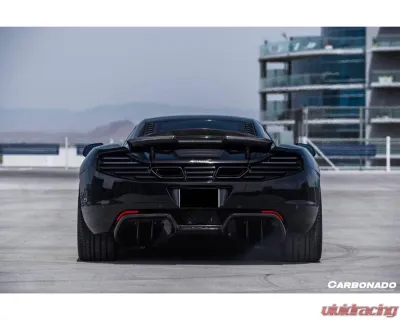 McLaren Carbonado CFRP Blue BKSS Style Trunk Spoiler 650S MP4 12C 2011-2017 - BLUCF8002RZS.SP