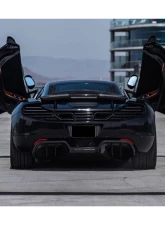 McLaren Carbonado CFRP Blue BKSS Style Trunk Spoiler 650S MP4 12C 2011-2017                                     - BLUCF8002RZS.SP - Image 9