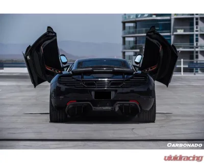 McLaren Carbonado CFRP Blue BKSS Style Trunk Spoiler 650S MP4 12C 2011-2017 - BLUCF8002RZS.SP