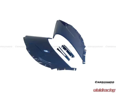 McLaren 650S Carbonado CFRP OEM Style Blue Intake Blades 2014-2017 - BULCF8003OE650S-SSCRD