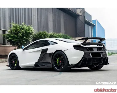 McLaren 650S Carbonado CFRP OEM Style Blue Intake Blades 2014-2017 - BULCF8003OE650S-SSCRD