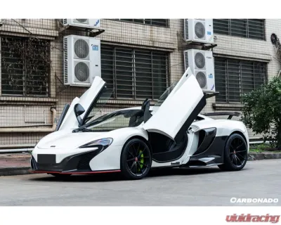 McLaren 650S Carbonado CFRP OEM Style Blue Intake Blades 2014-2017 - BULCF8003OE650S-SSCRD