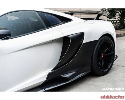 McLaren 650S Carbonado CFRP OEM Style Blue Intake Blades 2014-2017 - BULCF8003OE650S-SSCRD