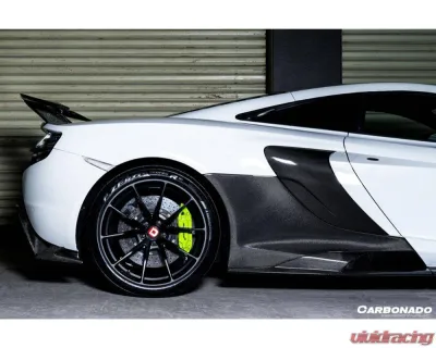 McLaren 650S Carbonado CFRP OEM Style Blue Intake Blades 2014-2017 - BULCF8003OE650S-SSCRD