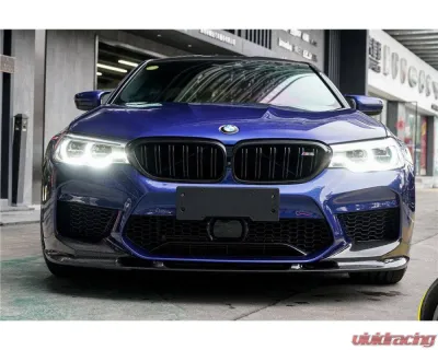 Carbonado Carbon Fiber D3 Style Front Lip for BMW M5 F90 2018-2020, Part No ODM5F903D-FL - CF-ODM5F903D-FL