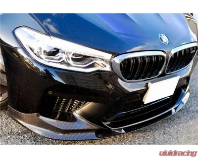 Carbonado Carbon Fiber D3 Style Front Lip for BMW M5 F90 2018-2020, Part No ODM5F903D-FL - CF-ODM5F903D-FL