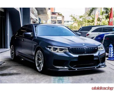 Carbonado Carbon Fiber D3 Style Front Lip for BMW M5 F90 2018-2020, Part No ODM5F903D-FL - CF-ODM5F903D-FL