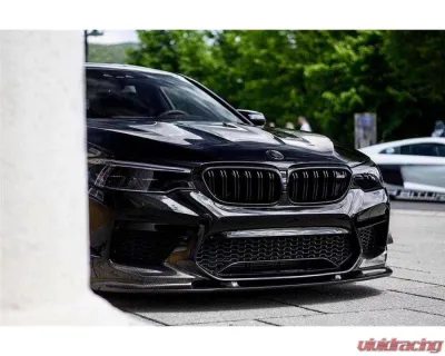 Carbonado Carbon Fiber D3 Style Front Lip for BMW M5 F90 2018-2020, Part No ODM5F903D-FL - CF-ODM5F903D-FL