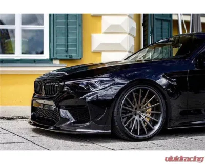 Carbonado Carbon Fiber D3 Style Front Lip for BMW M5 F90 2018-2020, Part No ODM5F903D-FL - CF-ODM5F903D-FL