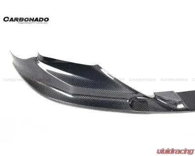 Carbonado Carbon Fiber D3 Style Front Lip for BMW M5 F90 2018-2020, Part No ODM5F903D-FL - CF-ODM5F903D-FL