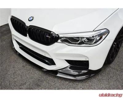 Carbonado Carbon Fiber D3 Style Front Lip for BMW M5 F90 2018-2020, Part No ODM5F903D-FL - CF-ODM5F903D-FL