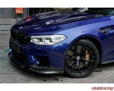 Carbonado Carbon Fiber D3 Style Front Lip for BMW M5 F90 2018-2020, Part No ODM5F903D-FL - CF-ODM5F903D-FL